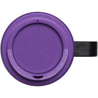 Brite-Americano® grande 350 ml insulated mug, black Black, purple