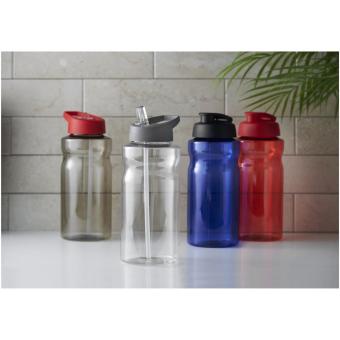 H2O Active® Eco Big Base 1L Sportflasche mit Ausgussdeckel Blau/weiß