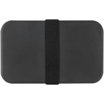 MIYO Renew 700+700 ml Doppel-Lunchbox, Granitfarben Granitfarben, Schwarz