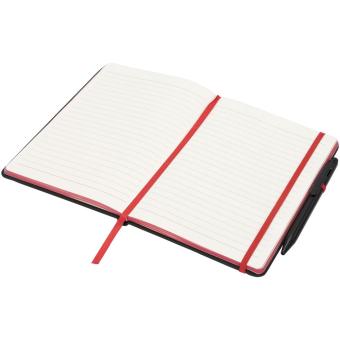 Noir Edge medium notebook Black/red
