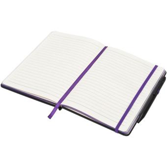 Noir Edge medium notebook, black Black, purple
