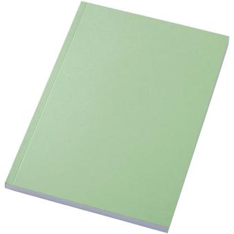 Novella Austen A5 Softcover Notizbuch aus Recyclingmaterial – 100 Blatt Grün