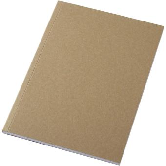 Novella Austen A5 Softcover Notizbuch aus recyceltem Kraftpapier – 50 Blatt Natur
