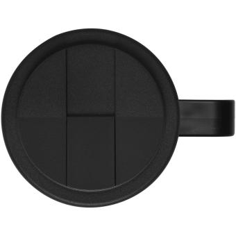 Brite-Americano® Grande 350 ml mug with spill-proof lid Black/black