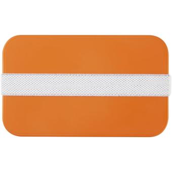 MIYO single layer lunch box Orange/white