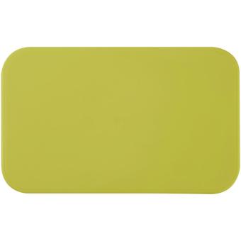 MIYO Doppel-Lunchbox Limettengrün/weiß