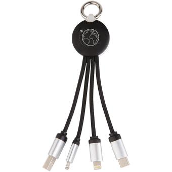SCX.design C16 ring light-up cable Black/white