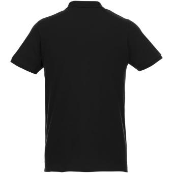 Beryl Poloshirt aus GOTS Bio-Recyclingmaterial für Herren, schwarz Schwarz | XS