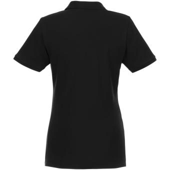 Beryl short sleeve women's GOTS organic recycled polo, black Black | XS