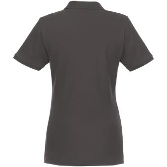 Beryl Poloshirt aus GOTS Bio-Recyclingmaterial für Damen, graphit Graphit | XS