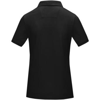 Graphite Poloshirt aus GOTS-zertifizierter Bio-Baumwolle für Damen, schwarz Schwarz | XS
