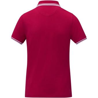 Amarago short sleeve women's tipping polo, red Red | XS