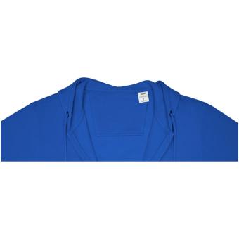 Charon 240 g/m2 unisex full zip hoodie, aztec blue Aztec blue | L