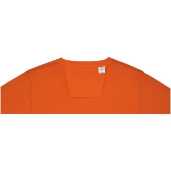 Zenon men’s crewneck sweater, orange Orange | XS