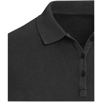 Calgary 200 g/m2 washed women's polo, black Black | XS