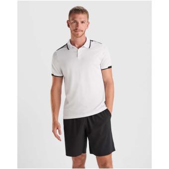 Tamil 150 g/m² short sleeve men's sports polo, navy/white Navy/white | M