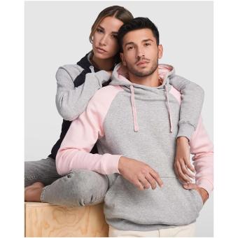 Badet zweifarbiger Kapuzenpullover Unisex, graphit Graphit | XS