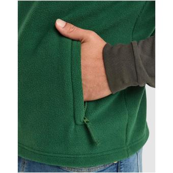 Bellagio unisex fleece bodywarmer, dark green Dark green | L