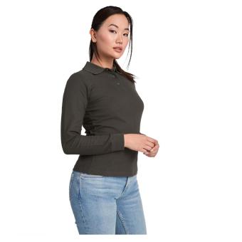 Estrella Langarm Poloshirt für Damen, Granat Granat | L