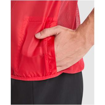 Jannu leichte Laufweste Unisex, Fluo-Gelb/Schwarz Fluo-Gelb/Schwarz | XS
