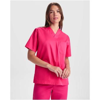Panacea Kurzärmeliges Arbeitshemd, 160 g/m2, unisex, Beere/Maroon Beere/Maroon | XS