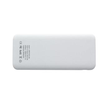 Powerbank Slight gummiert Weiß | 5000 mAh