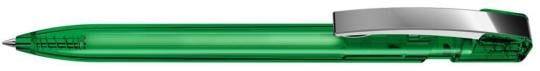 SKY transparent M Plunger-action pen 