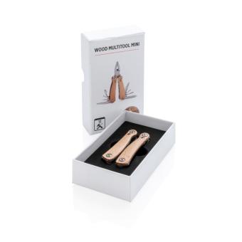 XD Collection Holz Mini-Multitool Braun