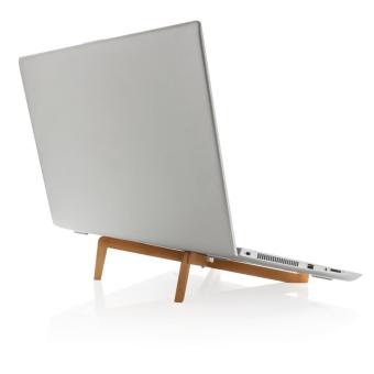 XD Collection Tragbare Bambus Laptop-Stütze Braun
