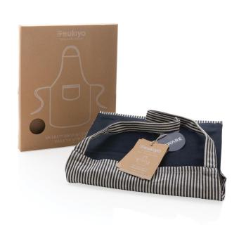 Ukiyo Aware™ 280gr rcotton deluxe apron Navy