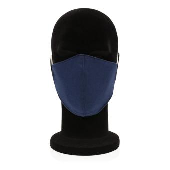 XD Collection Wiederverwendbare 2-lagige Baumwoll-Gesichtsmaske Navy