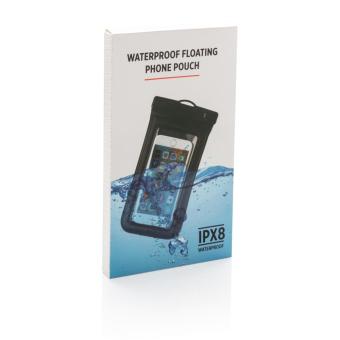 XD Collection IPX8 Waterproof Floating Phone Pouch Black