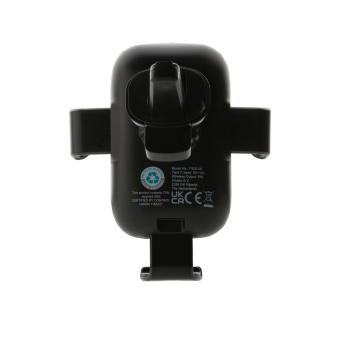 XD Collection 10W Wireless Charging Autohalter aus RCS Plastik Schwarz