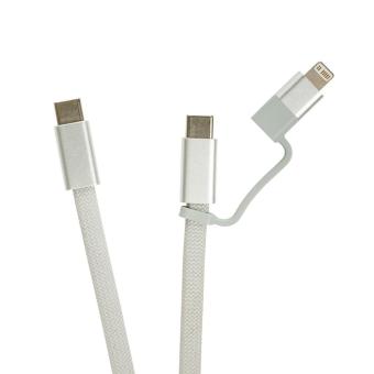 XD Xclusive Arc RCS recycled Ultra-thin 60W 2 in 1 magnetic cable Convoy grey