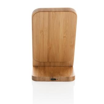 XD Collection Kabelloser 5W-Ladeständer aus Bambus Braun
