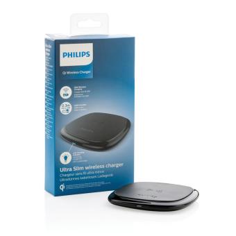 Philips 10W Qi Wireless-Charger Schwarz