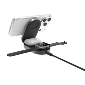 XD Xclusive Quantum Ultra-Fast 3-in-1 25W faltbarer Wireless Charger Grau/schwarz