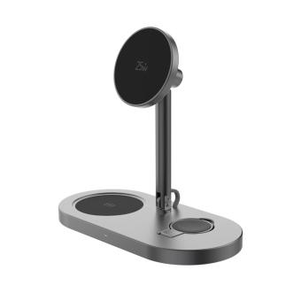 XD Xclusive Quantum RCS ultra-fast 25W Magnetic desk wireless Charger Gray/black