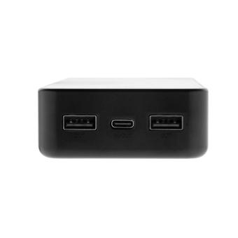 XD Collection Boostcore RCS recycled plastic powerbank 20.000mAh USB C Black