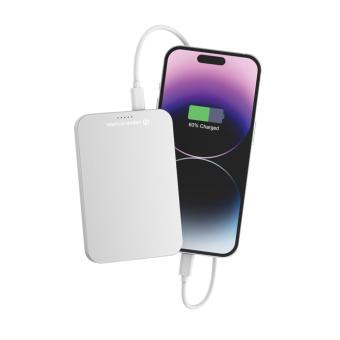 Urban Vitamin Richmond 5000mAh Powerbank aus RCS Plastik/Alu Silber