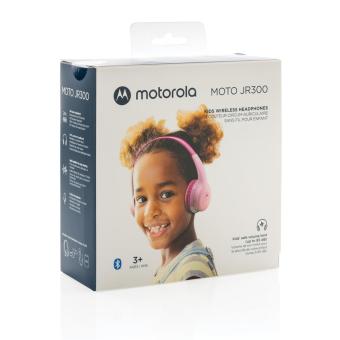 Motorola JR 300 kids wireless safety headphone Rosa