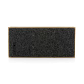 XD Xclusive Wynn 20W bamboo wireless speaker Brown