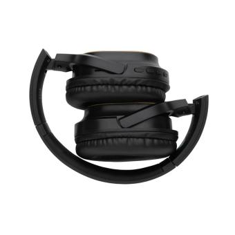 XD Collection RCS and bamboo Elite Foldable wireless headphone Black