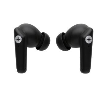 RCS recycled plastic Swiss Peak TWS earbuds 2.0 Black