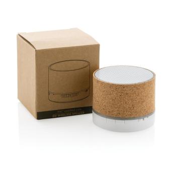 XD Collection Cork 3W wireless speaker Brown