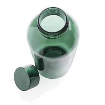XD Collection Leakproof water bottle with metallic lid Green