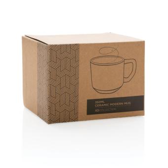 XD Collection Ceramic modern mug 350ml Convoy grey
