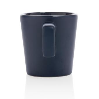 XD Collection Ceramic modern coffee mug 300ml Navy