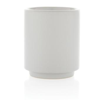 XD Collection Stapelbare Keramiktasse, 180ml Weiß