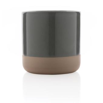 XD Collection Glazed ceramic mug Convoy grey